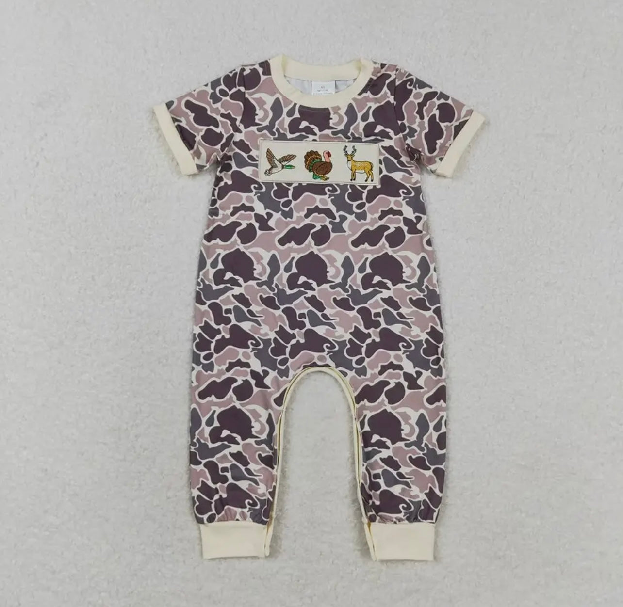 Turkey/Deer romper