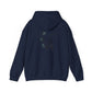 Wild West Skull Hoodie - Unisex Heavy Blend™ with Floral Accents