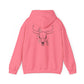 Wild West Skull Hoodie - Unisex Heavy Blend™ with Floral Accents