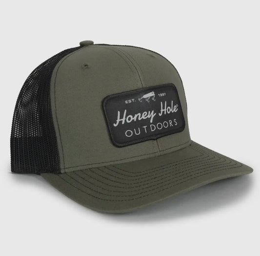 Snapback HH Outdoors Hat- Black Patch