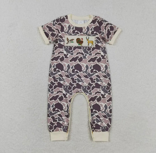 Turkey/Deer romper