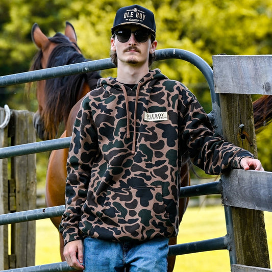 Ole Boy Camo Buck Hoodie