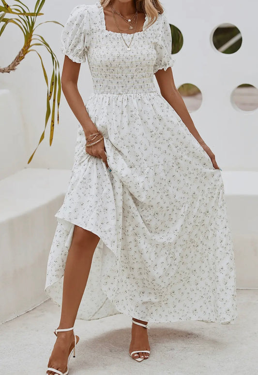 Floral maxi dress