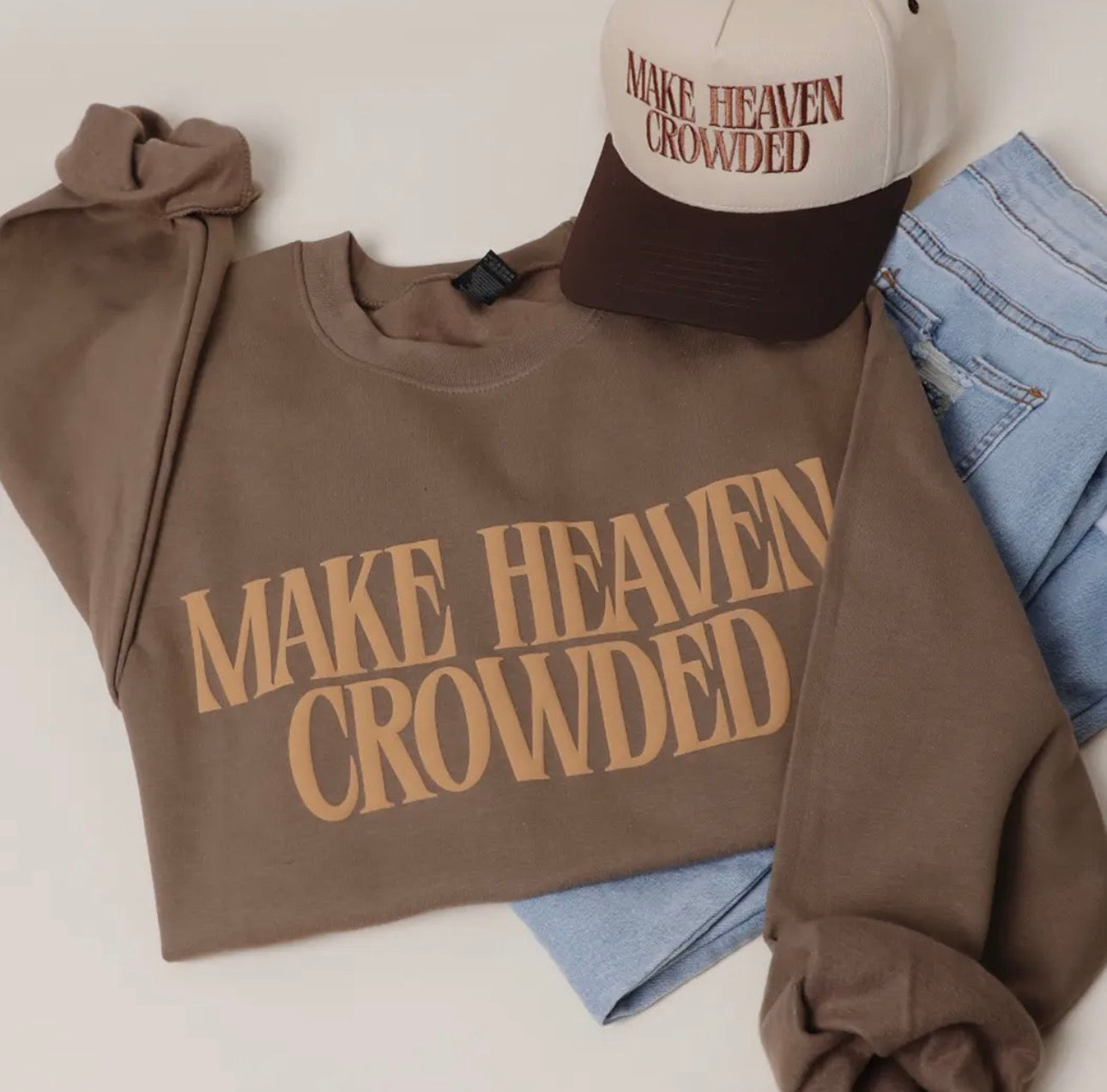 Make heaven crowded crewneck